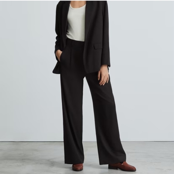 NWT Everlane The Way High Drape Pants - Picture 1 of 7